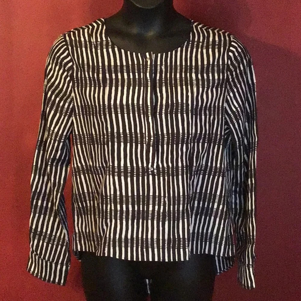 NWT HARVE BERNARD BLOUSE SIZE L